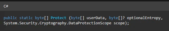 Protect Signature
